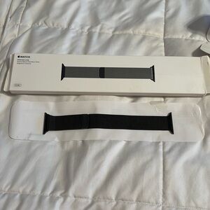 Like New Apple Magnetic Loop Watch Band! Space Black Stainless Steel Watch Band